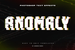 Glitch Text Or Logo Effects