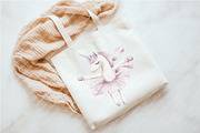 Watercolor Cute Unicorn Clipart, an Illustration by Watercolor design (Thumbnail 6 of 11)