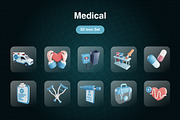 Medical 3D Icons Set, an Object 3D Model by Kmg Design (Thumbnail 3 of 3)