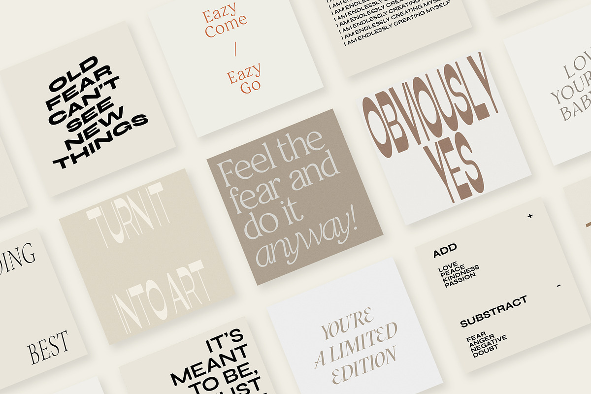700 Bundle Instagram Quotes PS, a Social Media Template by Feel This (Photo 5 of 18)