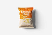 Snack Bag Mockup, a Packaging Mockup by Indah (Thumbnail 3 of 6)