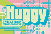 Huggy, a Sans Serif Font by Typogama (Thumbnail 1 of 10)