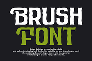 Rister Kollefos Brush, a Handwritten Font by QR Design Studio (Thumbnail 4 of 9)