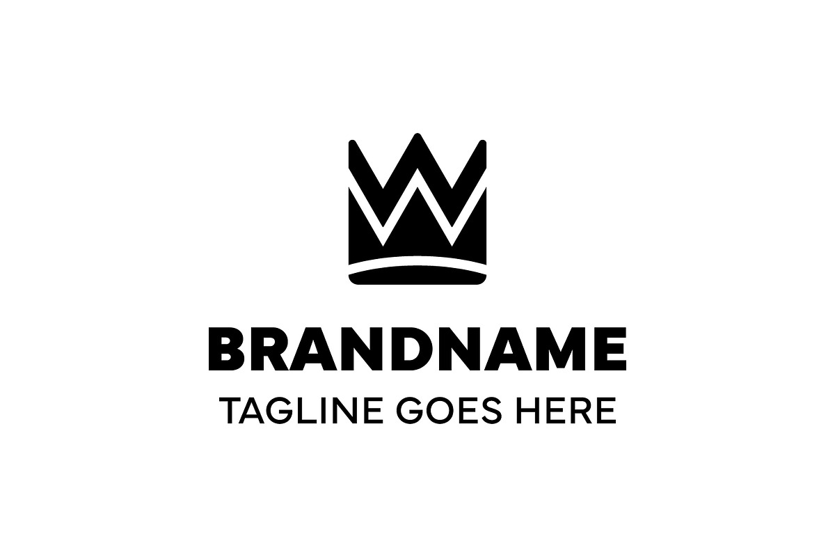 Letter W Crown Luxury Logo, a Branding & Logo Template by Pray Art Design Studio (Photo 2 of 2)