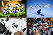 The Moonlite -  A Script Handwritten, a Script Font by nIznaztype (Thumbnail 3 of 5)