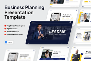 Leadme - Business Planning Keynote, a Presentation Template by SquidPixey
