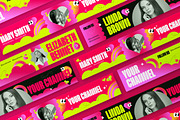 Pink Beauty Vlogger Youtube Cover, a Social Media Template by graphicook (Thumbnail 3 of 3)