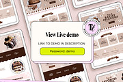 Cake Website Template, a Templates & Theme by Template Twist Shop (Thumbnail 2 of 10)