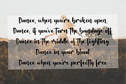 Grateisy | Script Handwritten Font, a Script Font by Forberas Club (Thumbnail 5 of 8)