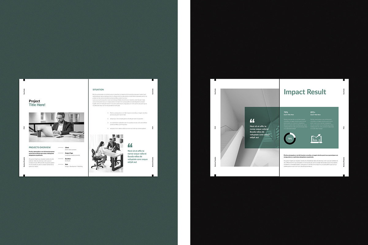 Case Study Template, Canva Template, a Brochure Template by TemplateFolio-Shop (Photo 9 of 13)
