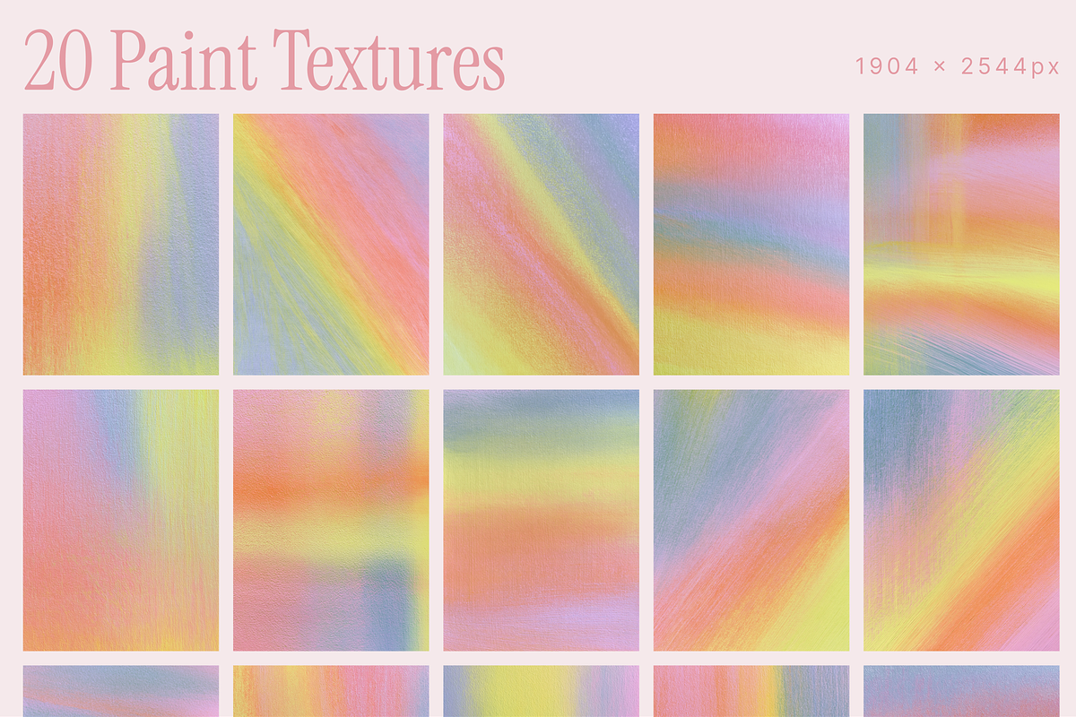 Pastel Painted Gradient Backgrounds, a Background Graphic by Studio C (Photo 2 of 8)