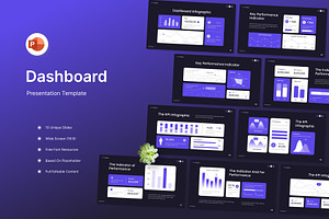 Dashboard Presentation PowerPoint, a Presentation Template by Antstheme