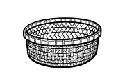 50 Woven Basket Vector Bundle, an Illustration by Designs_River (Thumbnail 16 of 51)