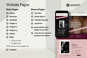 Dark Moody Agency Portfolio Website, a Squarespace Template by Warmsoulgallery (Thumbnail 8 of 11)
