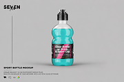 Sport Cap Bottle Mockup, a Household Mockup by Se٧enStudio (Thumbnail 1 of 2)