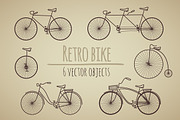 retro bikes, an Object Graphic by adi katz (Thumbnail 2 of 3)