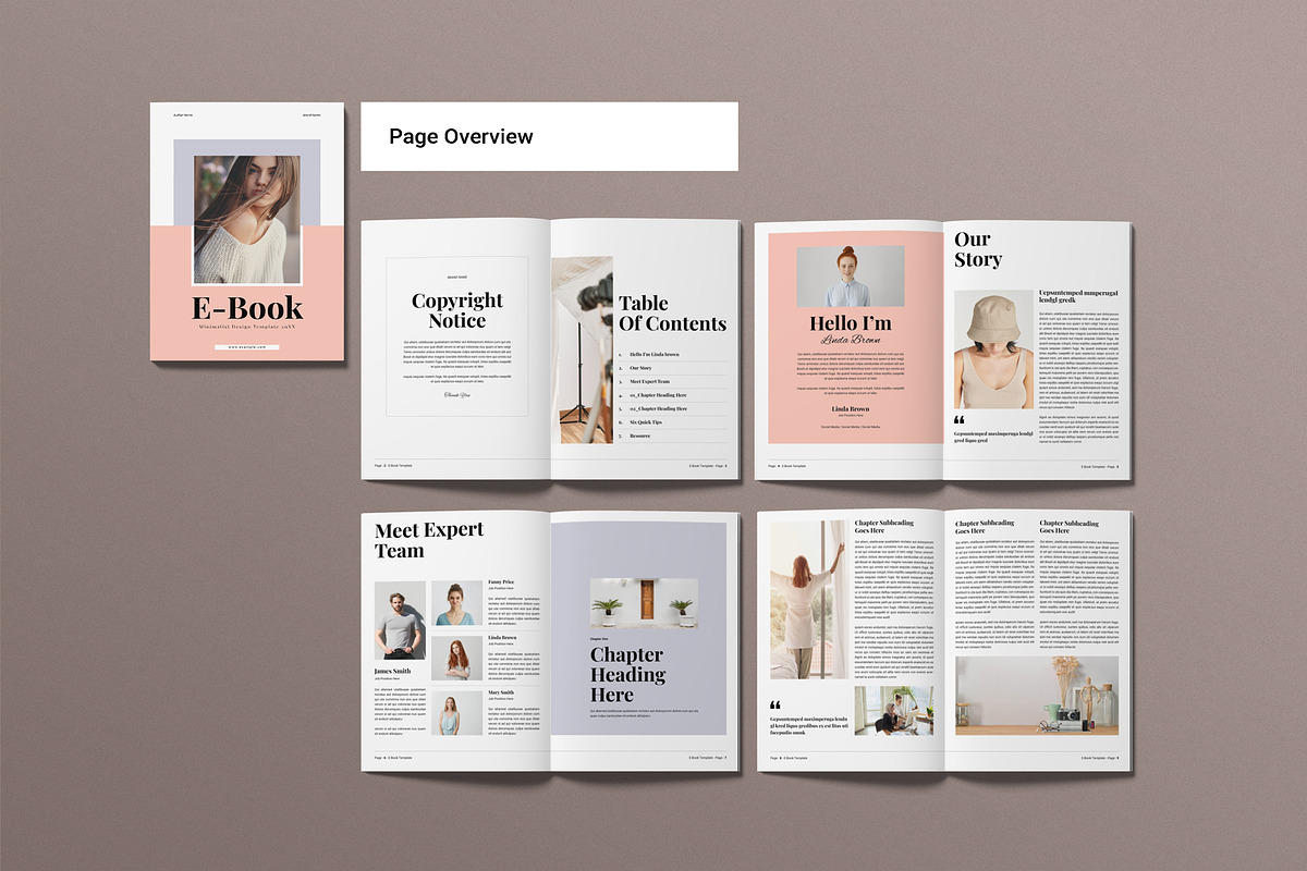 E-Book Template, a Magazine Template by Work-Envance (Photo 7 of 8)