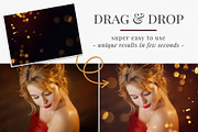 Christmas Sparkle photo overlays, a Layer Style Add-On by BrownLeopard (Thumbnail 2 of 5)