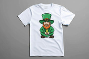 St. Patrick’s Day Leprechaun Clipart, an Illustration by T-shirt Pond (Thumbnail 5 of 5)