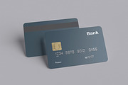 Credit Card mockup, a Merchandise Mockup by xavier_studio (Thumbnail 5 of 5)