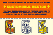 Retro Game Console, a Technology Illustration by Otto.std (Thumbnail 3 of 7)