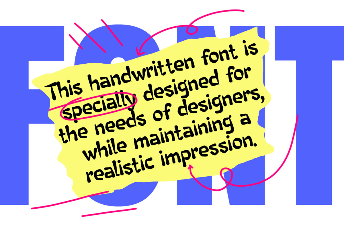 Sleepy Night, a Handwritten Font by Ideal Eksis (Photo 4 of 6)