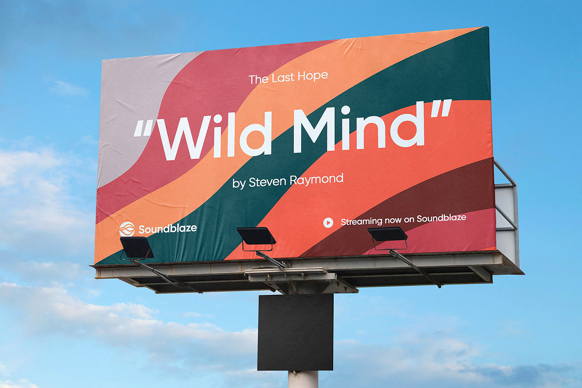 Billboard Poster Street Mockup, an Advertising Mockup by Asylab (Photo 2 of 5)