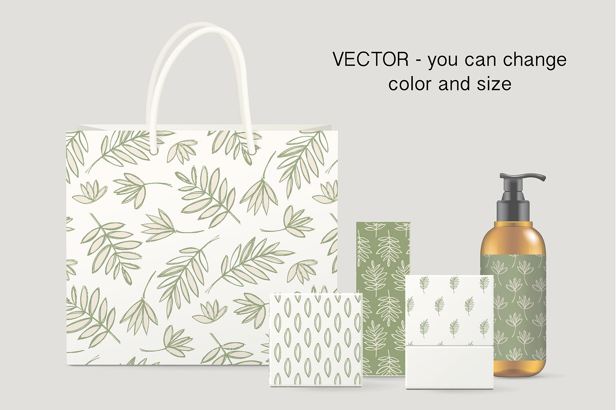Sketched florals, a Pattern Graphic by Wild Rose (Photo 3 of 9)