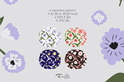 your garden seamless pattern, a Pattern Graphic by lilovwishes (Thumbnail 2 of 5)