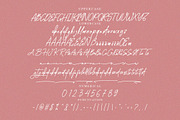 Mettaglomie Handwritten Font, a Script Font by NTC Graphic (Thumbnail 7 of 8)