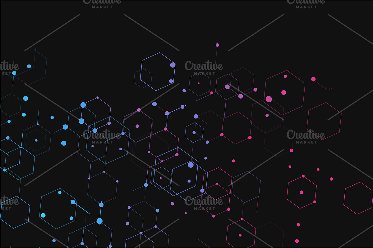 Abstract technology background, a Pattern Graphic by majcot (Photo 2 of 6)