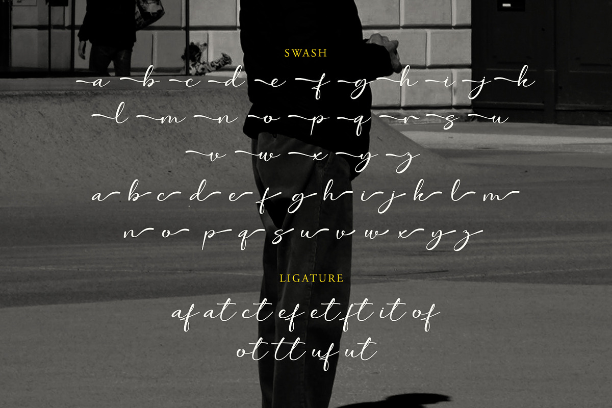 Agathe - Handwritten Font, a Sans Serif Font by Flawless And Co (Photo 10 of 10)