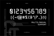 VB Horen - Futuristic Display Font, a Sans Serif Font by VALIANTBROTHA (Thumbnail 3 of 11)