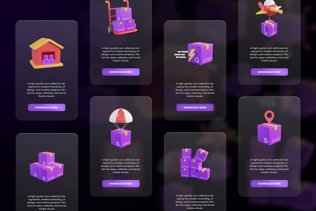 3D PACKAGE & DELIVERY 1, an Object 3D Model by Artnivora.Std (Photo 3 of 4)
