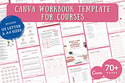 Canva Workbook Template Courses, a Magazine Template by ProductiveandFree (Thumbnail 1 of 21)