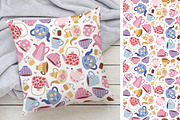 Tea Party Seamless Pattern Bundle, a Pattern Graphic by Alanna Messina Design Co (Thumbnail 8 of 8)