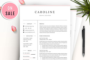 Professional Resume/CV Template, a Resume Template by GResume