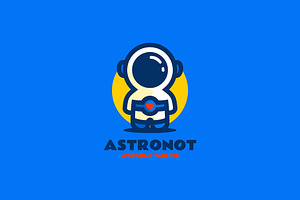 Astronaut Mascot Cartoon Logo, a Branding & Logo Template by Artnivora.Std