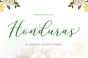 Honduras Script, a Script Font by Gatype (Thumbnail 1 of 7)