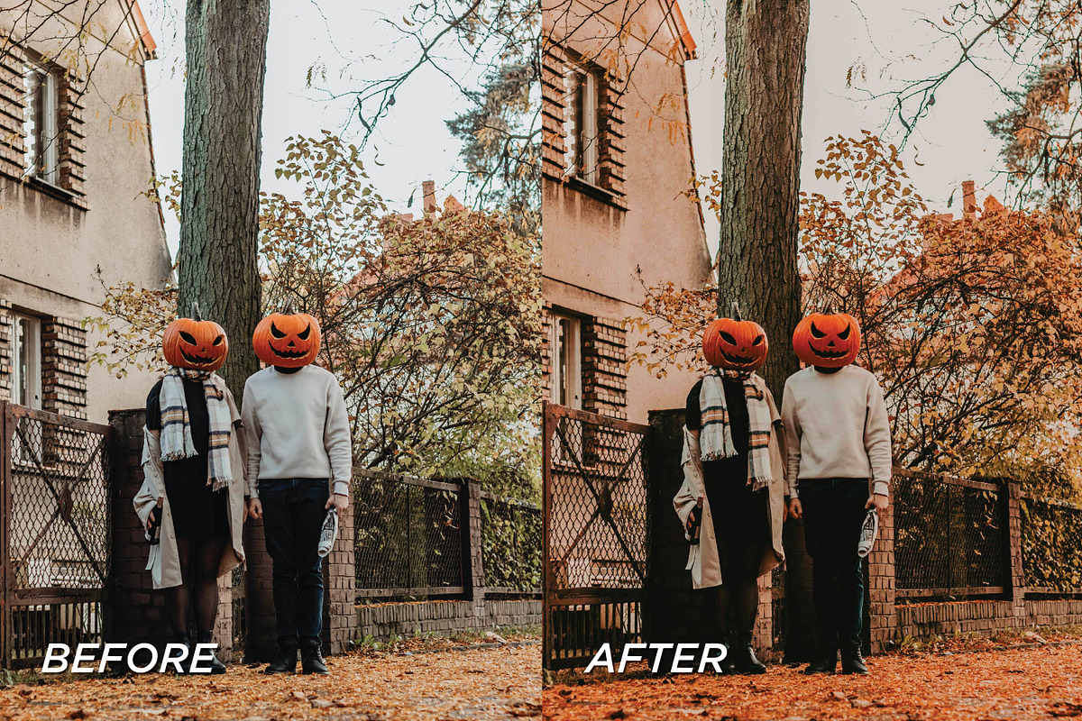 15 Spooky Season Lightroom Presets, a Preset Add-On by TheWayfarerShoppe (Photo 6 of 9)
