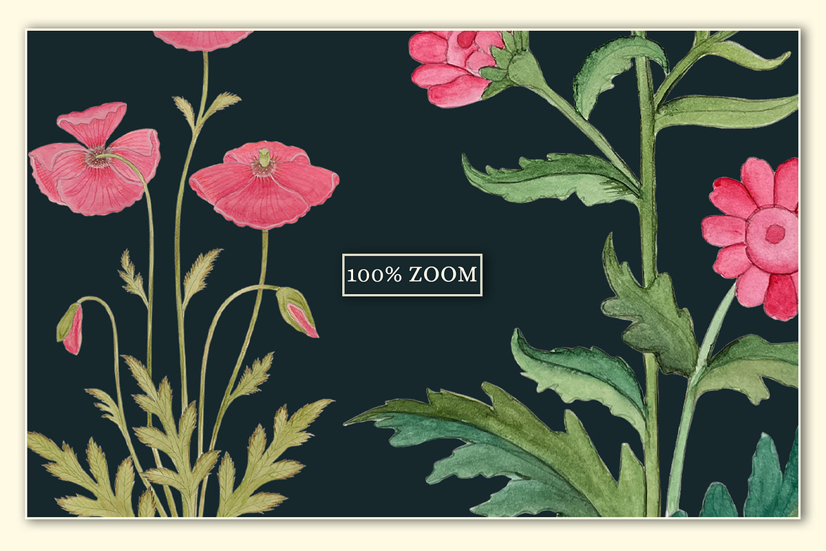 Garden Tale Prints & Patterns, a Pattern Graphic by GND ART STUDIO (Photo 8 of 8)