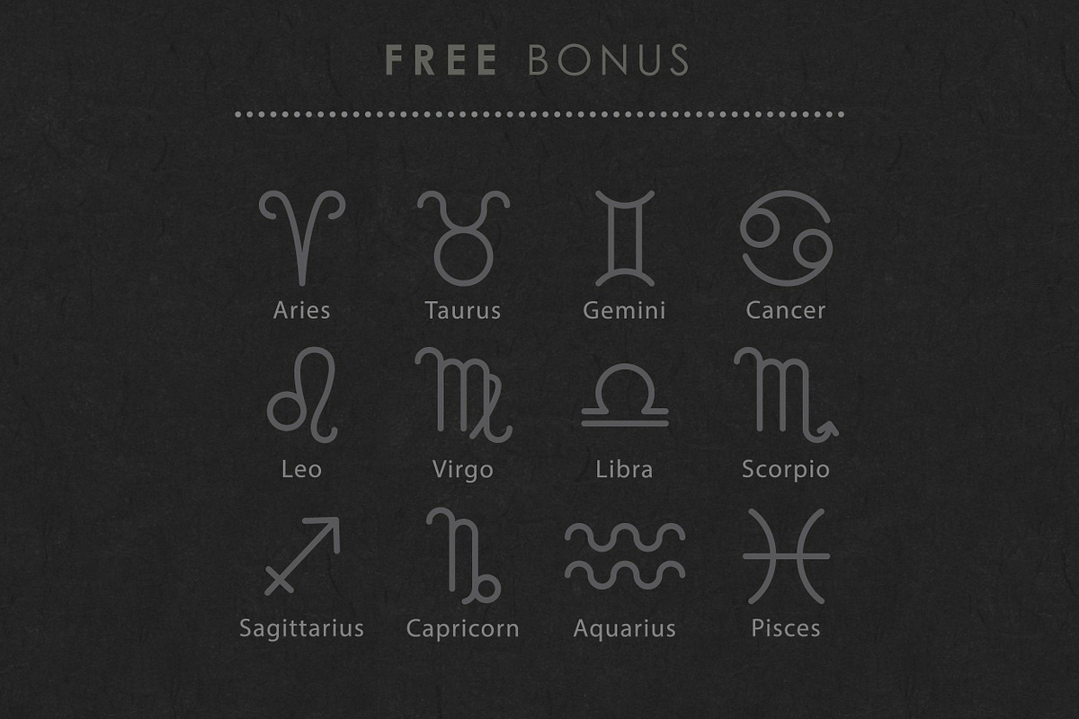 Zodiac & Constellation Collection, a Decorative Illustration by Flo Sacred Art (Photo 5 of 17)