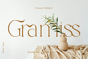 Gramiss, a Serif Font by Muflieart (Thumbnail 1 of 9)