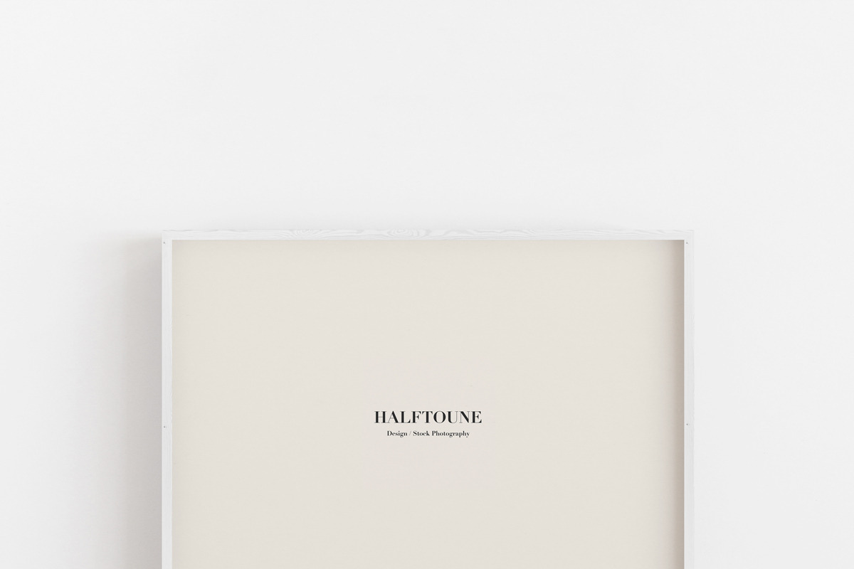 Customizable Wooden Frame Mockup, a Graphic by HALFTOUNE (Photo 9 of 9)