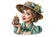 Woman Birthday Cupcake JPG, a Person Illustration by Memories By Lea (Thumbnail 5 of 17)