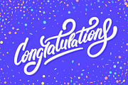 Congratulations vector cards., a Graphic by Alex Gorka (Thumbnail 4 of 5)