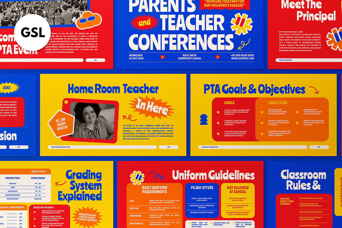 PTA Event Google Slide