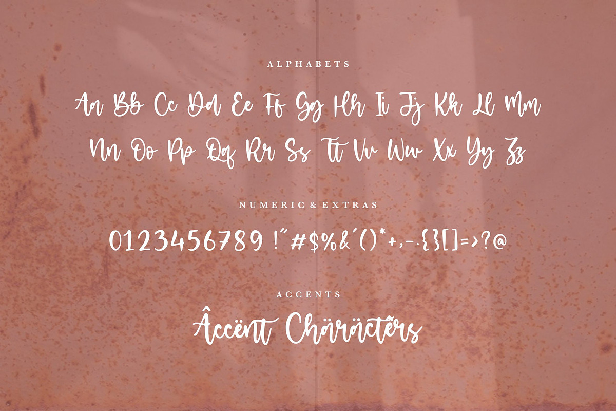Eclipse Cinema - Handwritten Font, a Script Font by Letterative Studio (Photo 6 of 7)