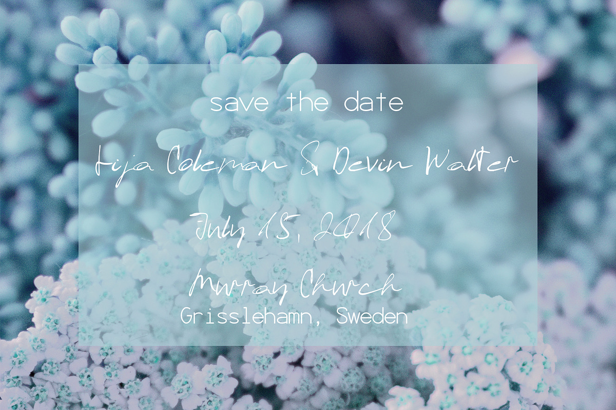 Jadenson Font preview 4