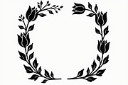 Lotus Floral Frame Bundle Set, an Illustration by BIPLOB EXPERT (Thumbnail 7 of 9)